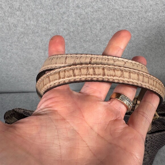 Michael Kors Jet Set Python Embossed LeatherTote Shoulder Bag - Picture 5 of 15